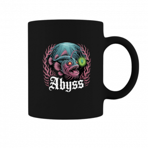 Abyss Deep Sea Fish Creepy Graphic Mug Fiercemanstyle