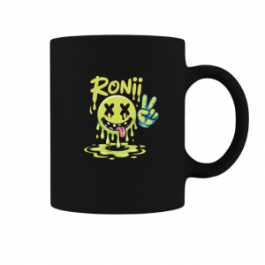 Roni Slime Smiley Face Streetwear Design Mug Fiercemanstyle